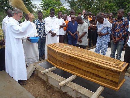 enterrement d'Aimé Kouakou